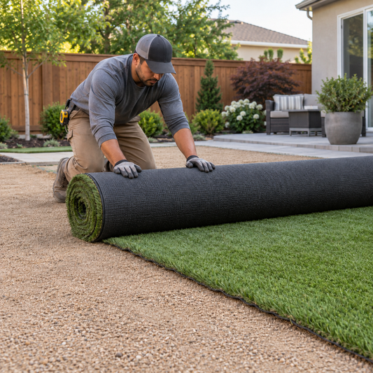 How to Install Artificial Grass on Dirt？