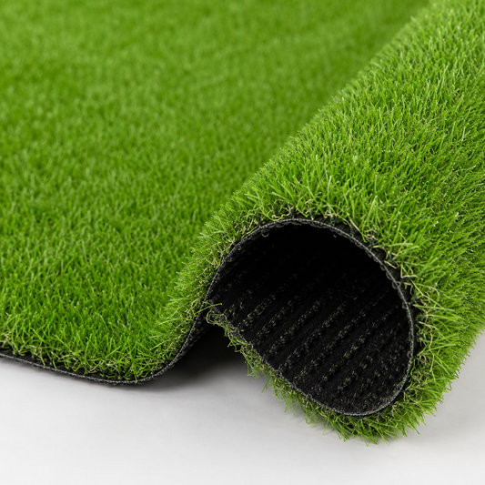 0.6 inch Vibrant Green artificial grass for small DIY spaces