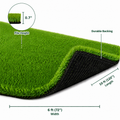 Outdoor Artificial Grass Roll - 0.7" Pile Height, 6 ft x 10 ft