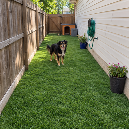 1.57 inch Fresh Green Artificial Grass for Backyard, Lawn & Pets – Natural 40