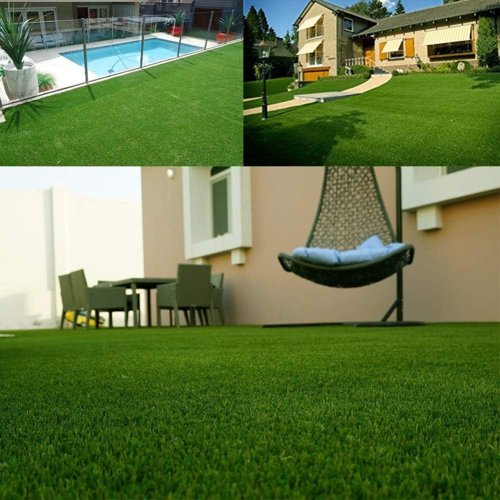 Artificial Grass roll 0.7in-Height 4colors 6.5ft-width 15ft-length