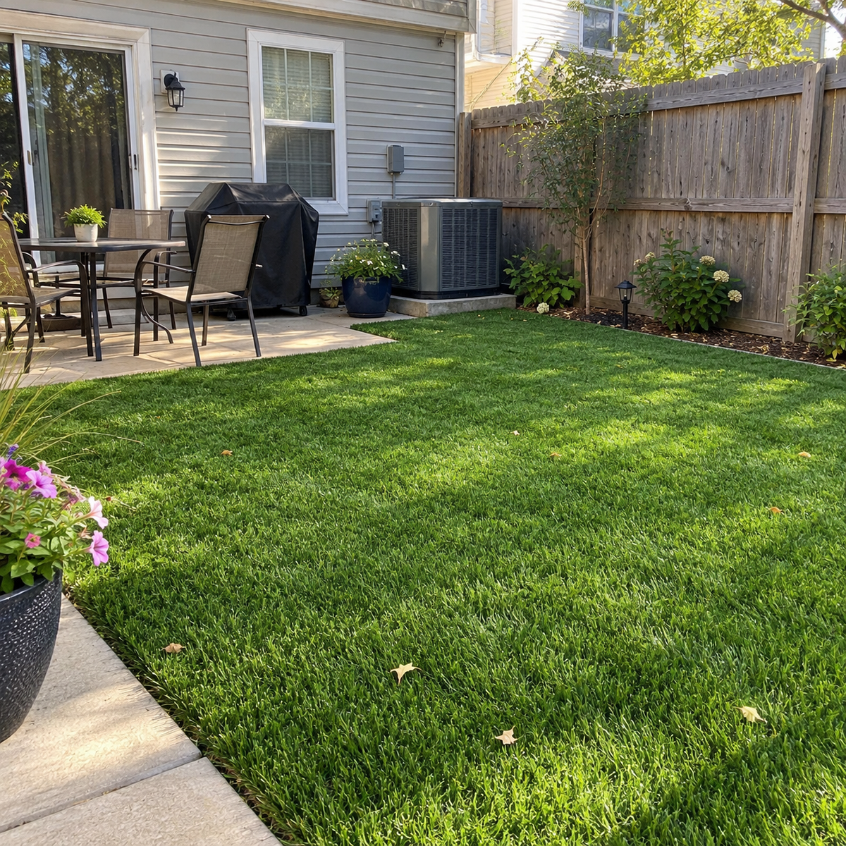 1.57 inch Fresh Green Artificial Grass for Backyard, Lawn & Pets – Natural 40