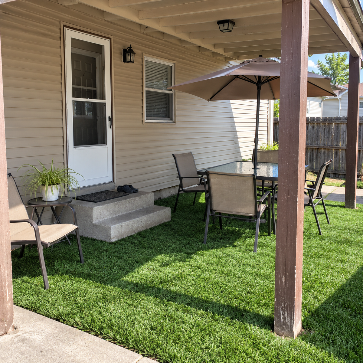 1.18 inch Fresh Green Artificial Grass for Backyard, Lawn & Pets – Natural 30