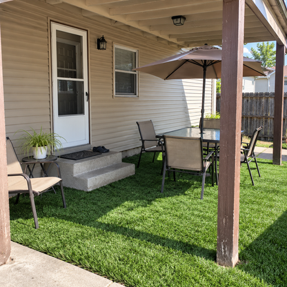 1.18 inch Fresh Green Artificial Grass for Backyard, Lawn & Pets – Natural 30